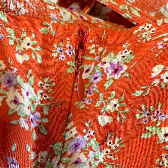 American Eagle Floral Print Dress Size M - Picture 6 of 10